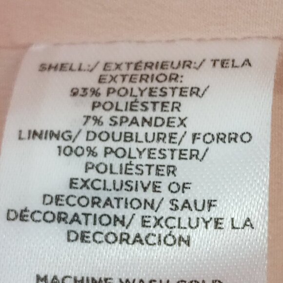 Ann Taylor Pink & Black Floral Flounce Hem Dress - Picture 7 of 8